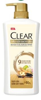 Dầu gội Clear 630g